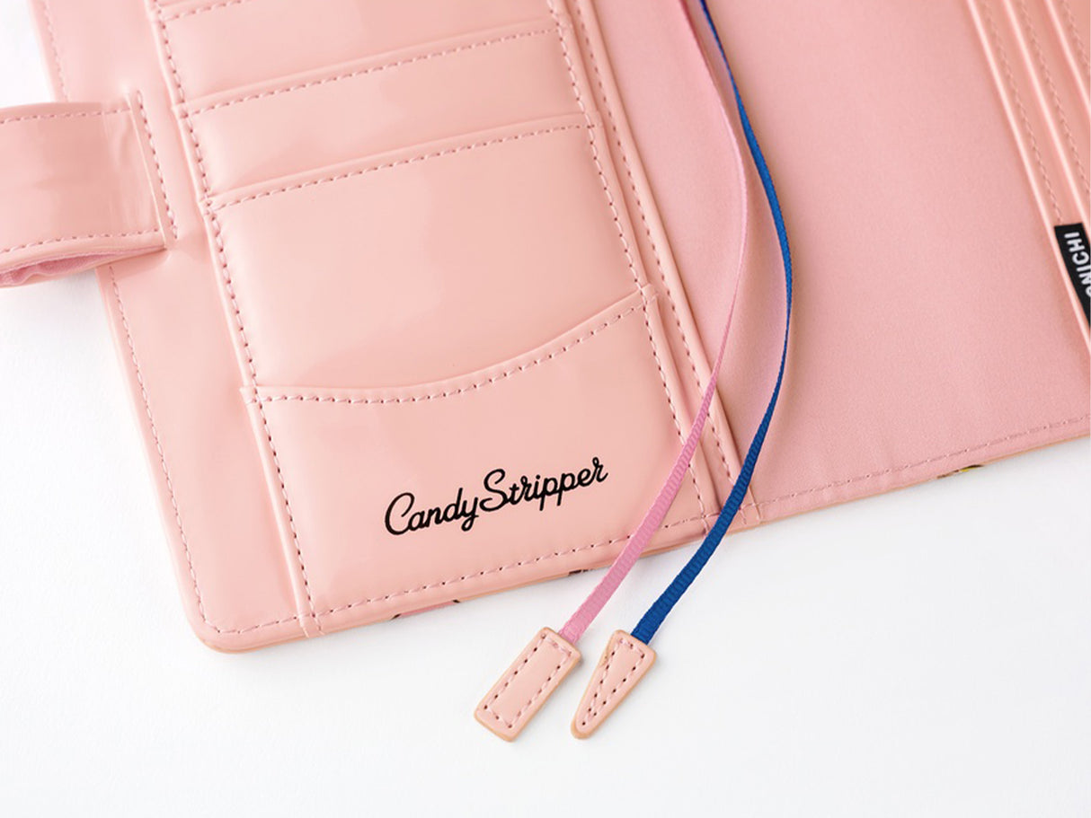 Hobonichi Techo A6 Original Cover + Book - Candy Stripper Random Dog & Cat