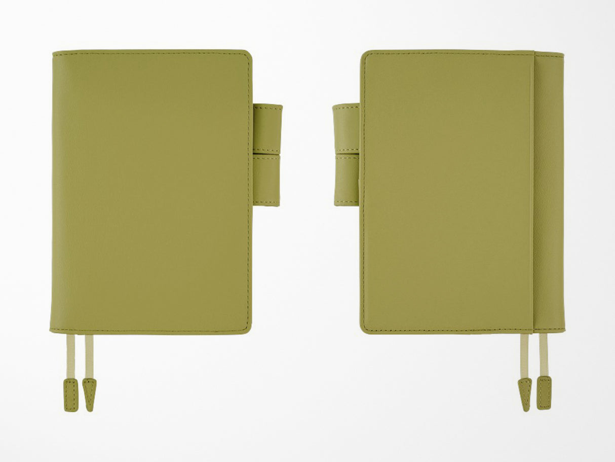 Hobonichi Techo A6 Original Cover + Book - Leather: Sage Green