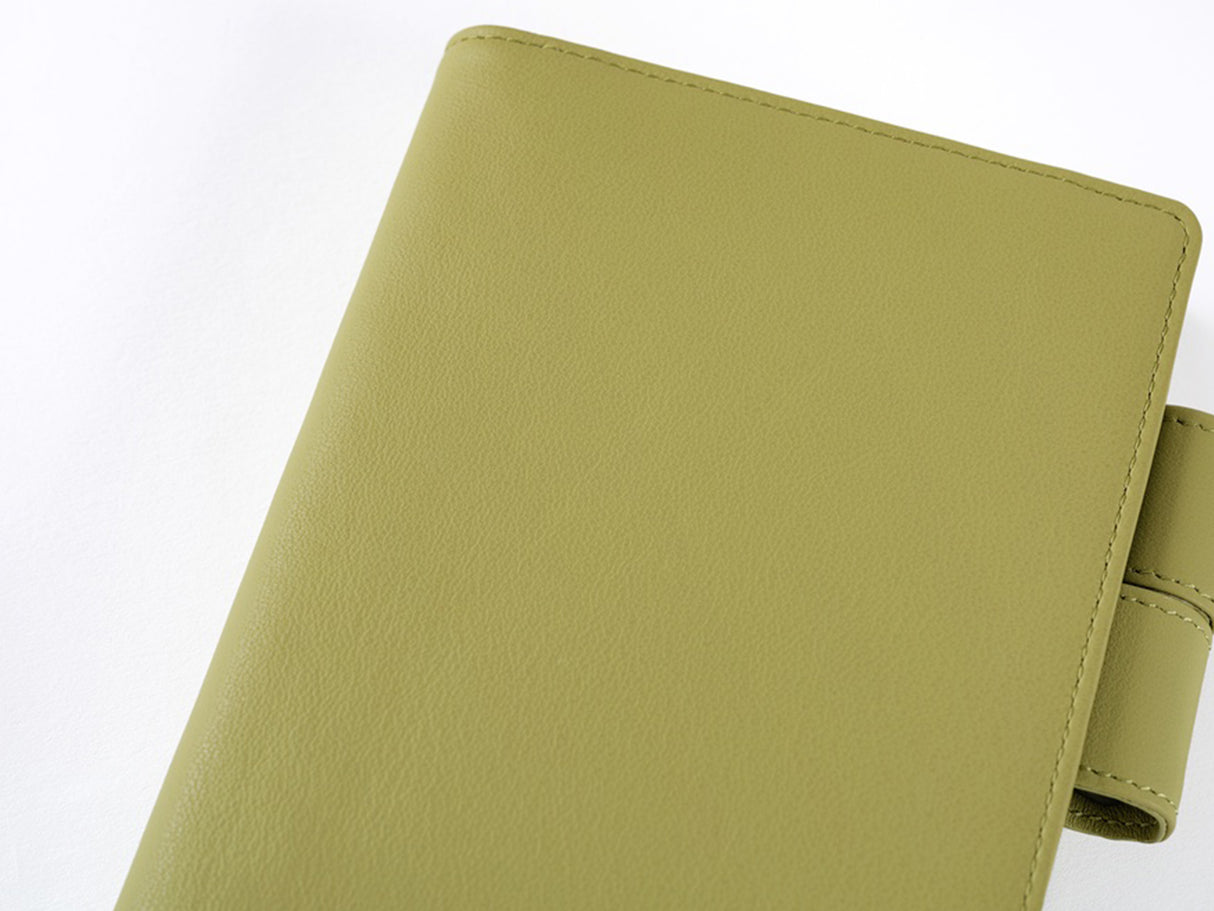 Hobonichi Techo A6 Original Cover + Book - Leather: Sage Green