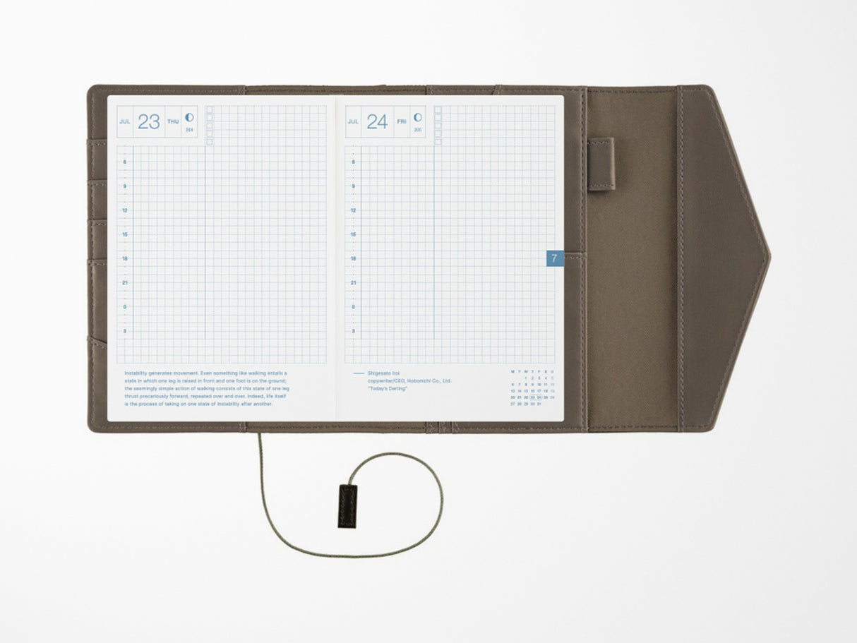 Hobonichi Techo A6 Original Cover + Book - Letter