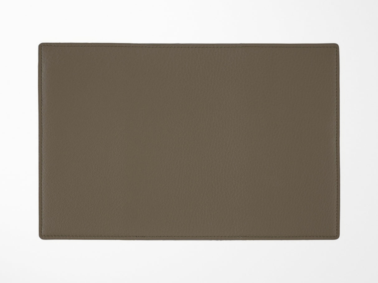 Hobonichi Techo A6 Original Cover + Book - Taut Leather Gray & Light Blue