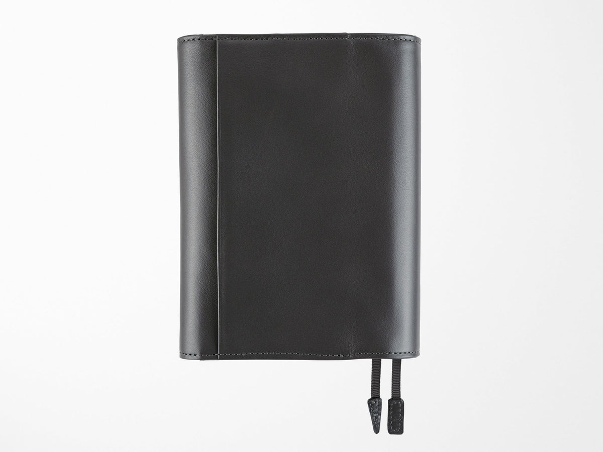 Hobonichi Techo A6 Original Cover - Leather Charcoal Grey