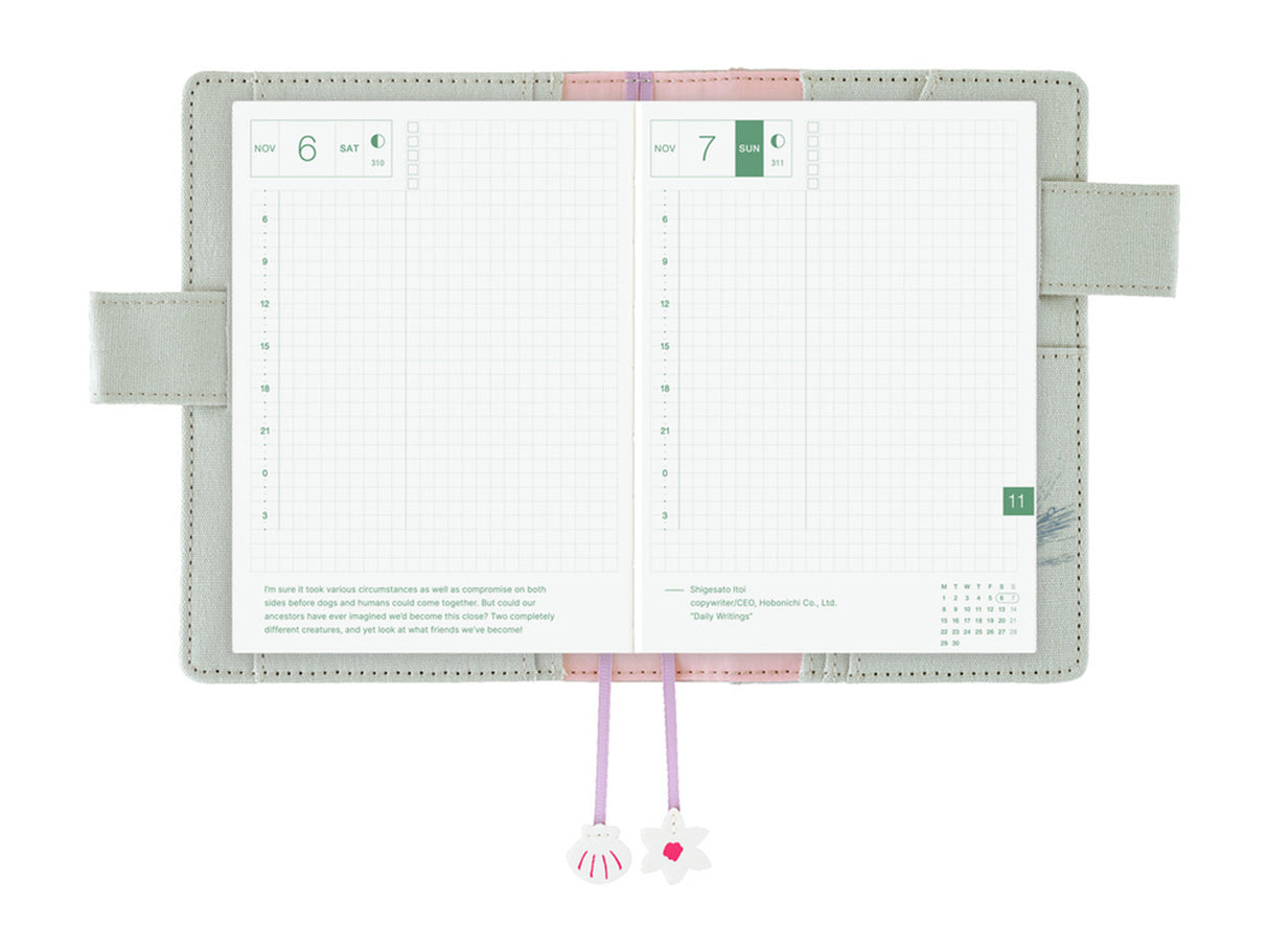 Hobonichi Techo A6 Original Cover - Moomin: My Yard