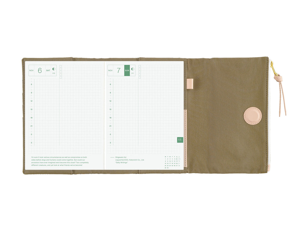 Hobonichi Techo A6 Original Cover - Tragen: Bitter Plaid