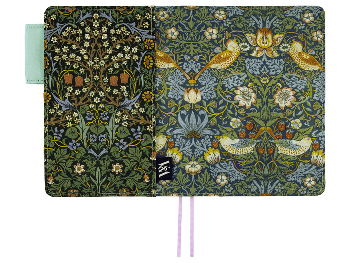 Hobonichi Techo A6 Original Cover - V&A Series: Strawberry Thief