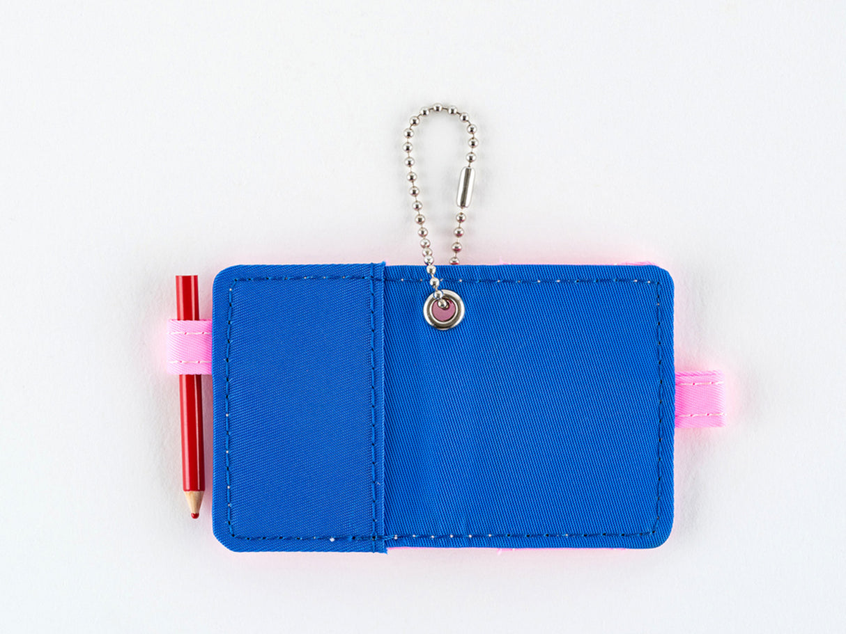 Hobonichi Techo Mini Keychain - Blue x Pink