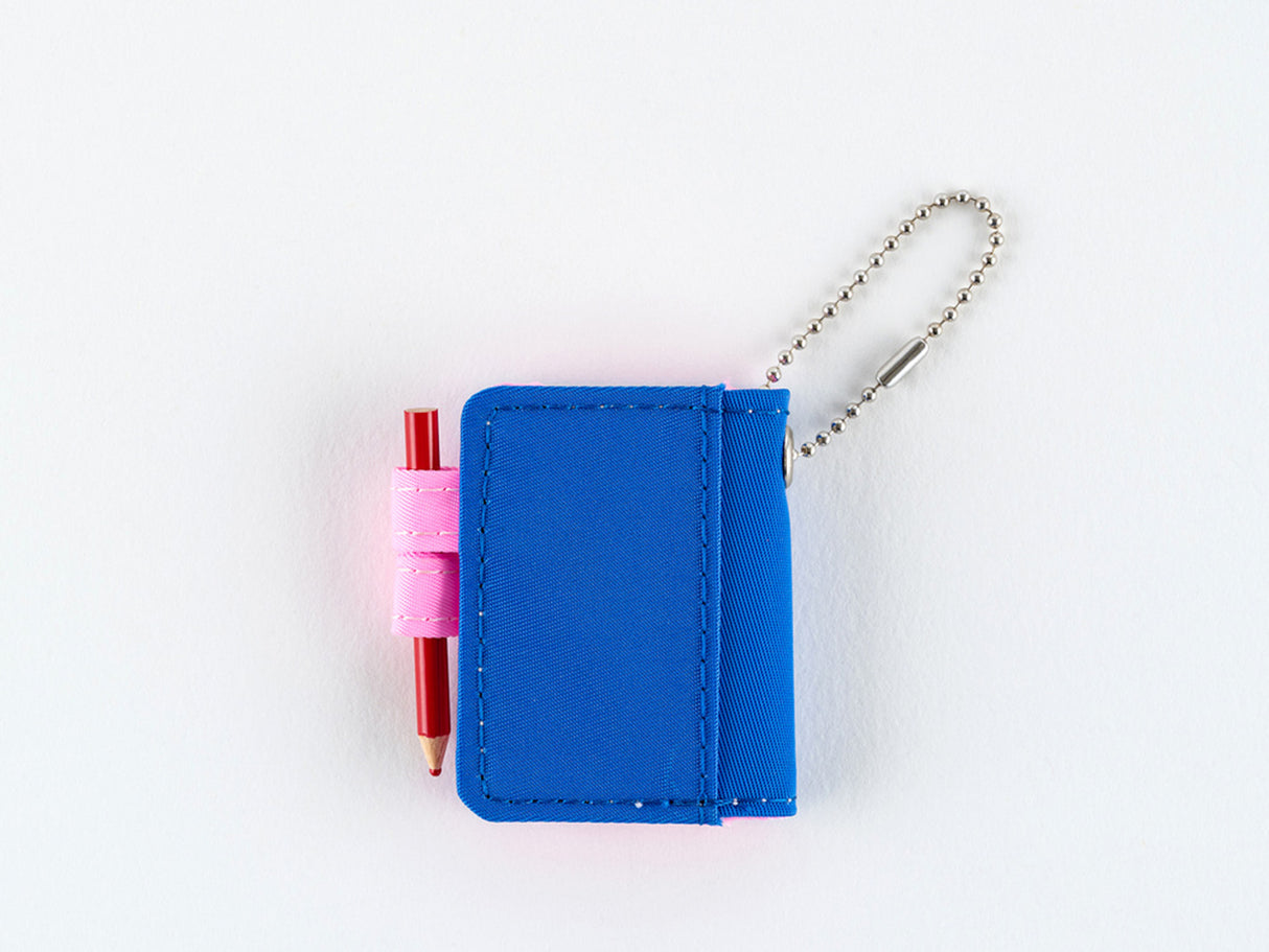 Hobonichi Techo Mini Keychain - Blue x Pink