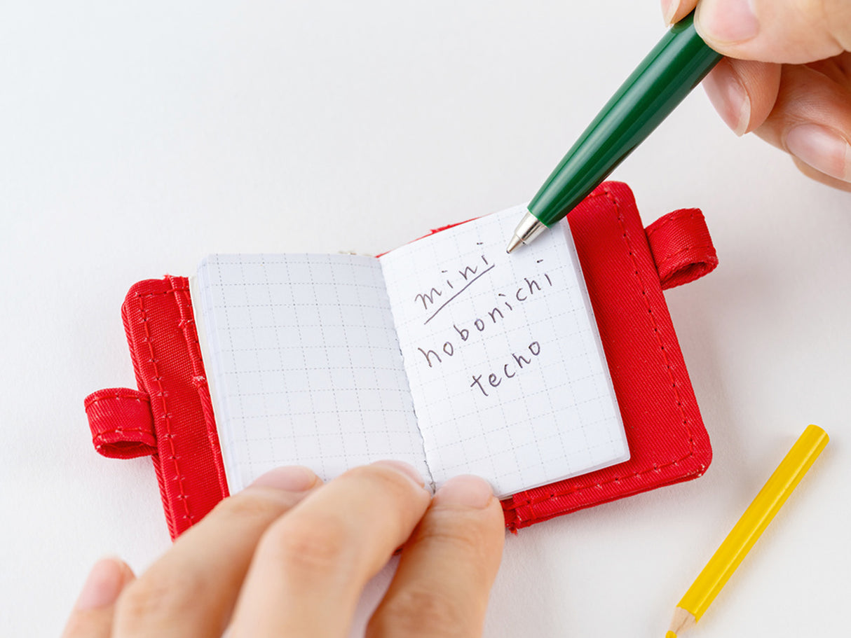 Hobonichi Techo Mini Keychain - Red