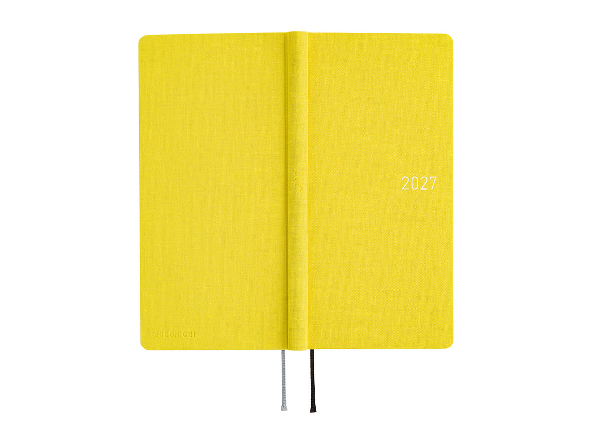 Hobonichi Techo Weeks 2027 - Colors: Canaria Yellow