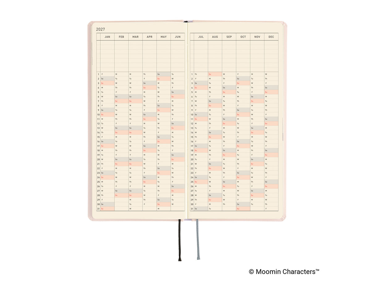 Hobonichi Techo Weeks 2027 - Moomin: At the Table
