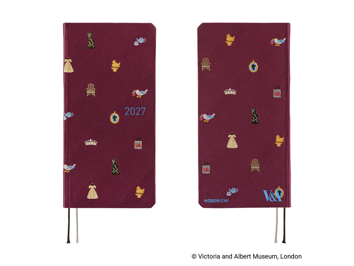 Hobonichi Techo Weeks 2027 - V&A Series: Welcome to the V&A