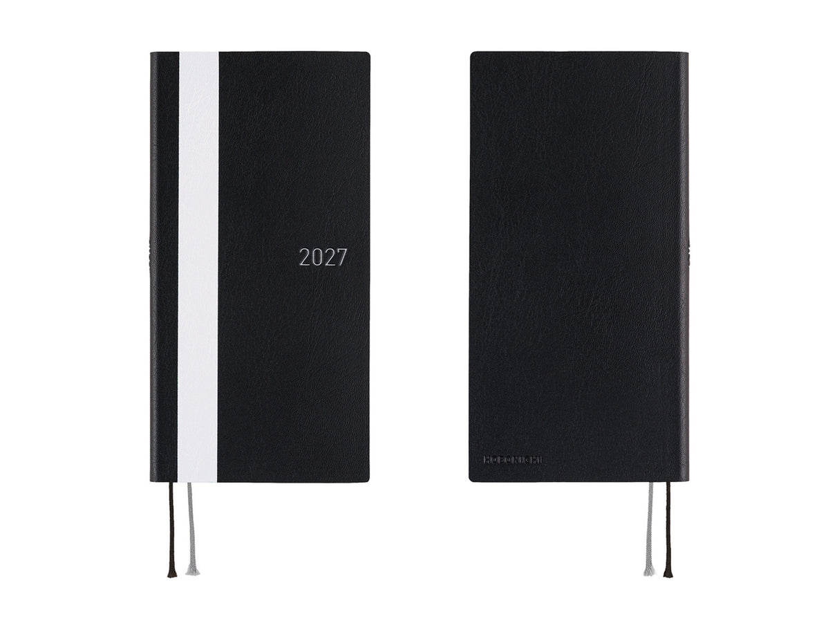 Hobonichi Techo Weeks 2027 - White Line: Black