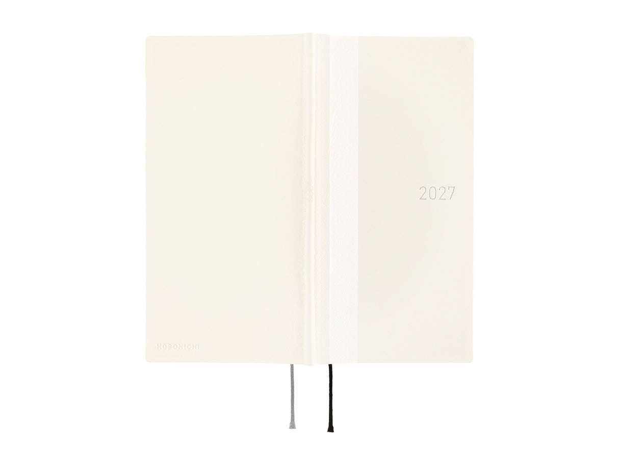 Hobonichi Techo Weeks 2027 - White Line: Ivory