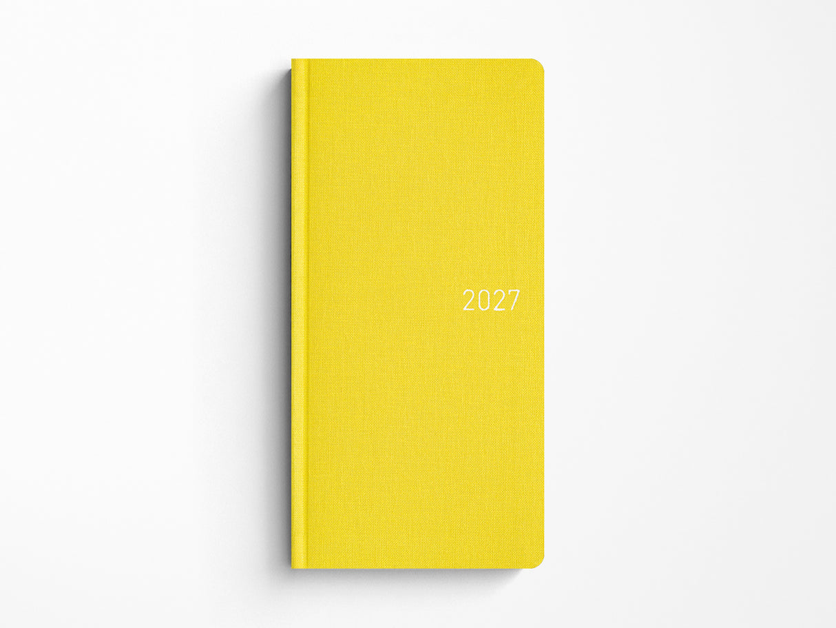 Hobonichi Techo Weeks Mega 2027 - Colors: Canaria Yellow