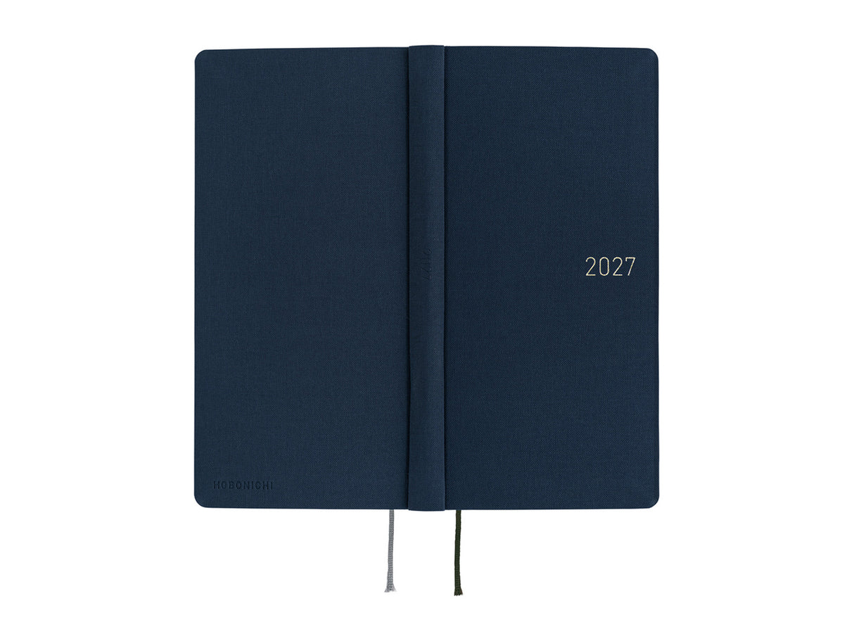 Hobonichi Techo Weeks Mega 2027 - Colors: Midnight Blue