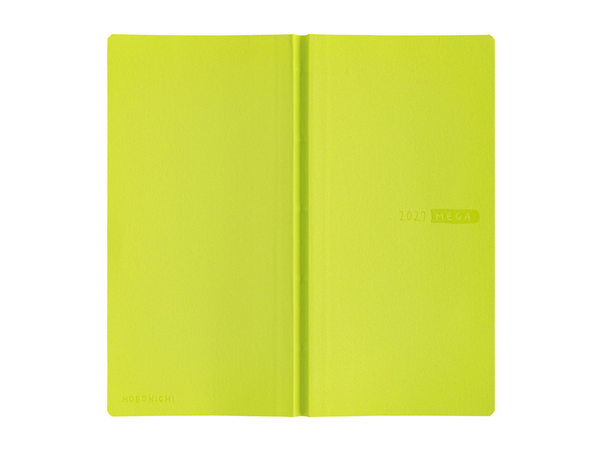 Hobonichi Techo Weeks Mega 2027 - Sneaker: Lime Green