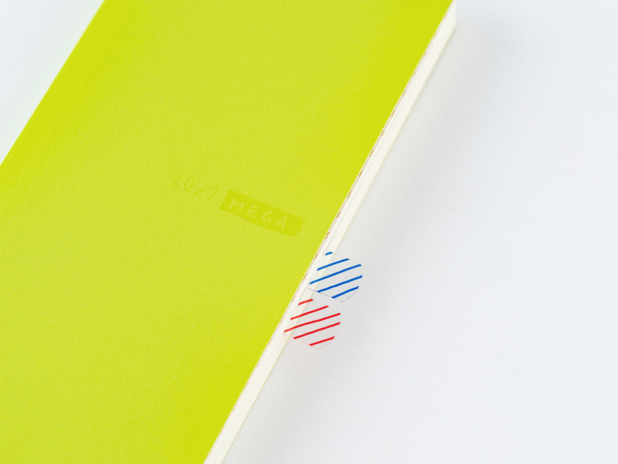 Hobonichi Techo Weeks Mega 2027 - Sneaker: Lime Green
