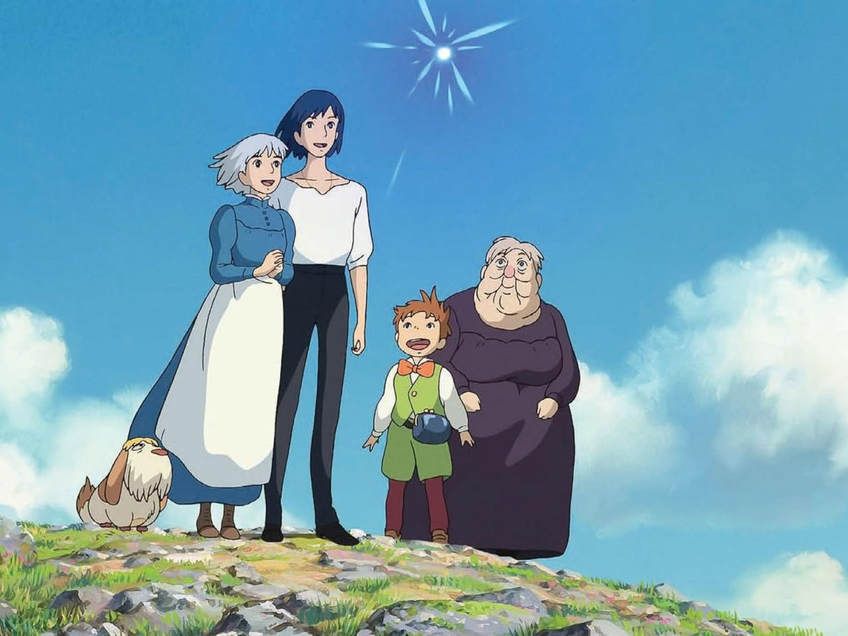 Howl's Moving Castle Postcard Book