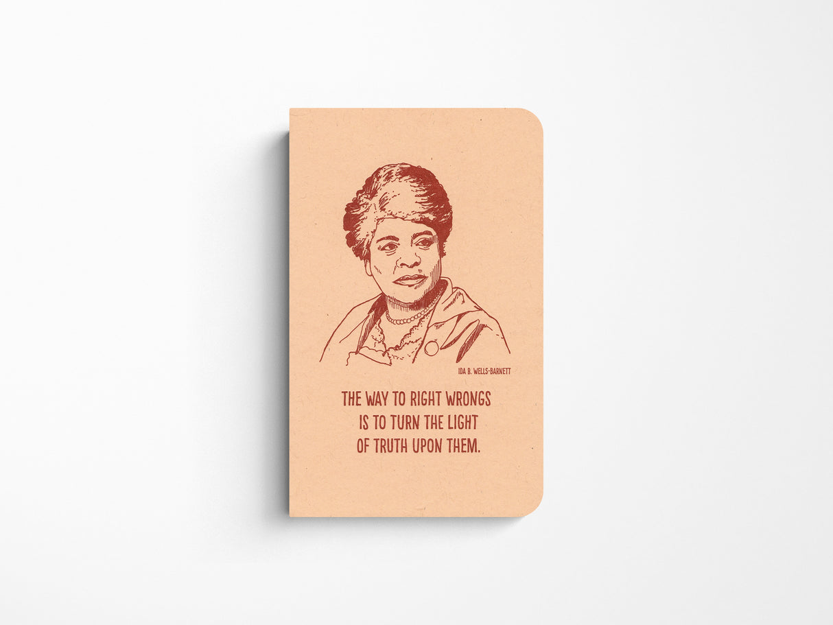 Ida B. Wells Letterpress Notebook
