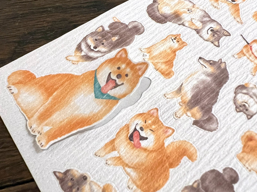 Iroha Shiba Inu Sticker Sheet