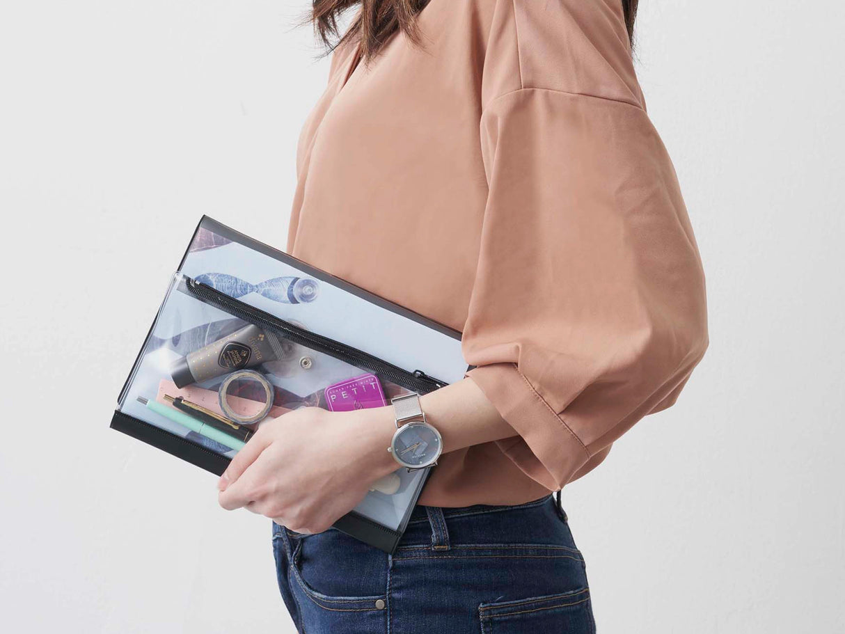 Isshoni PVC Pen Case & Notebook Cover