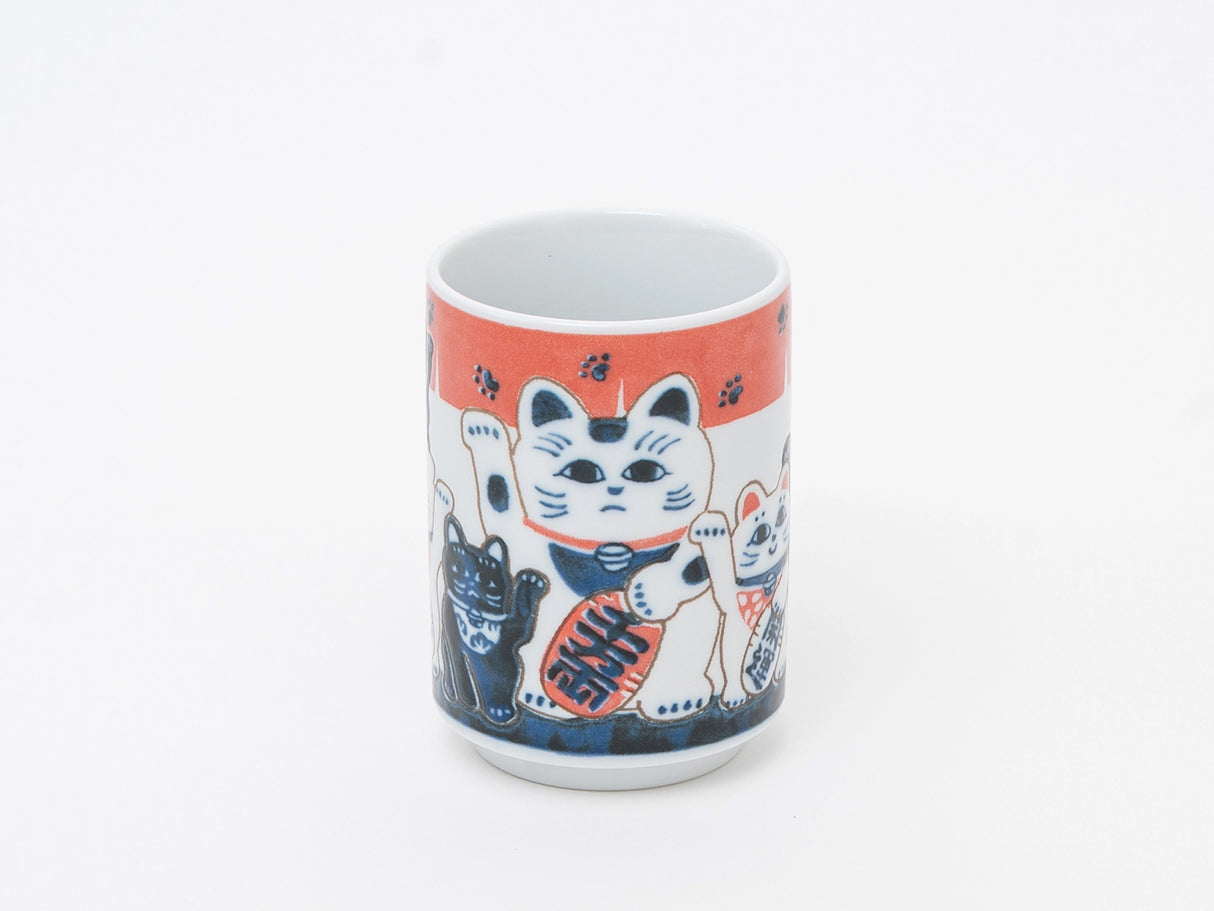 Japanese Maneki-Neko Lucky Cat Pencil Cup
