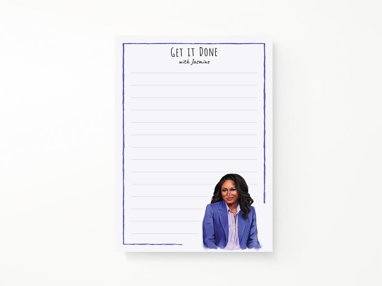 Jasmine Crockett Notepad