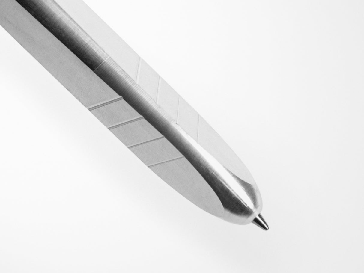 KOLO Tino Ballpoint Pen - Raw Aluminum