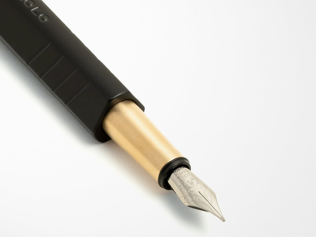 KOLO Tino Fountain Pen - Anodized Aluminum - Noir