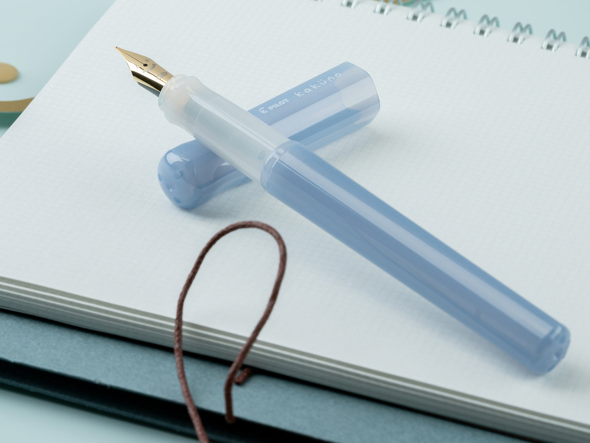 Pilot Kakuno Fountain Pen - Madoromi Blue