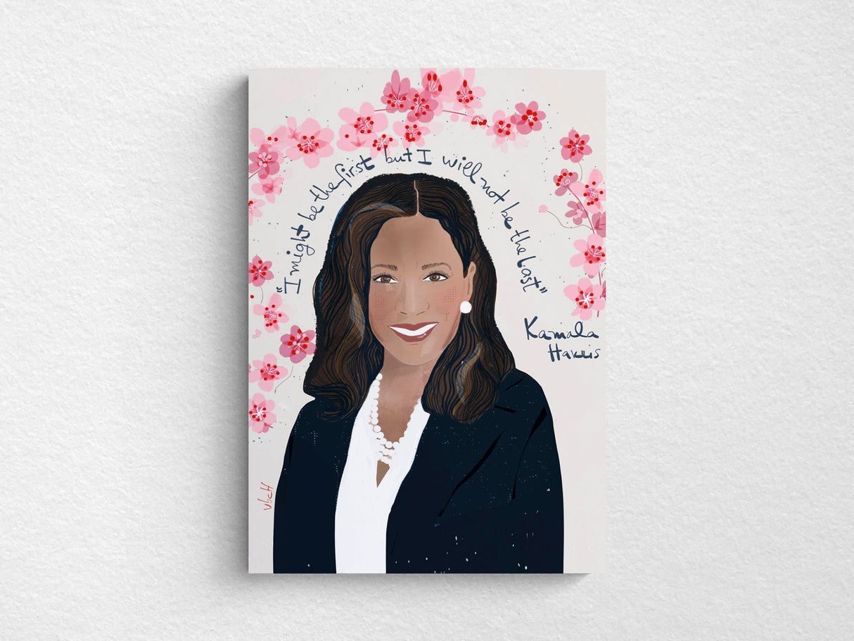 Kamala the First Greeting Card