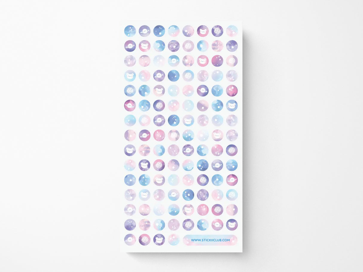 Kawaii Universe Sticker Sheet