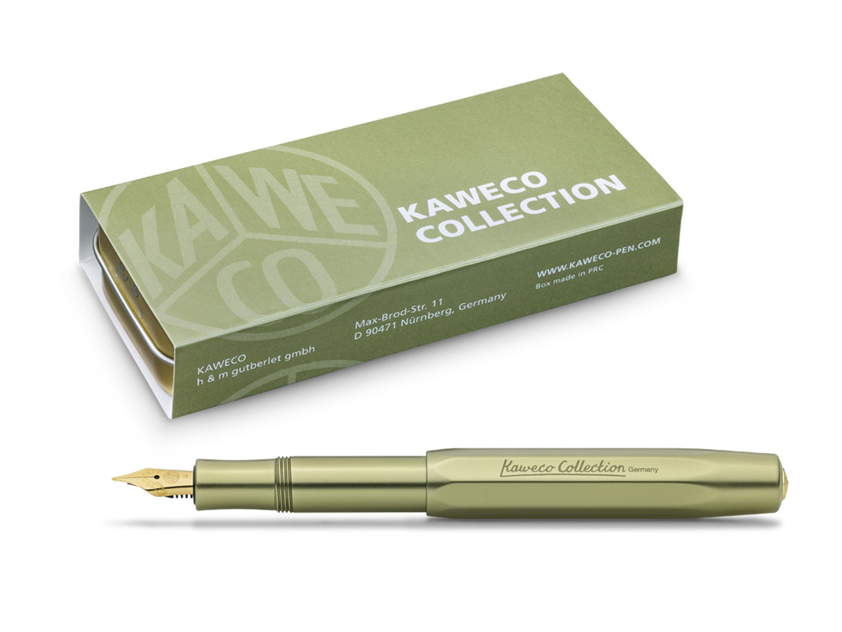 Kaweco AL SPORT Fountain Pen Olivine