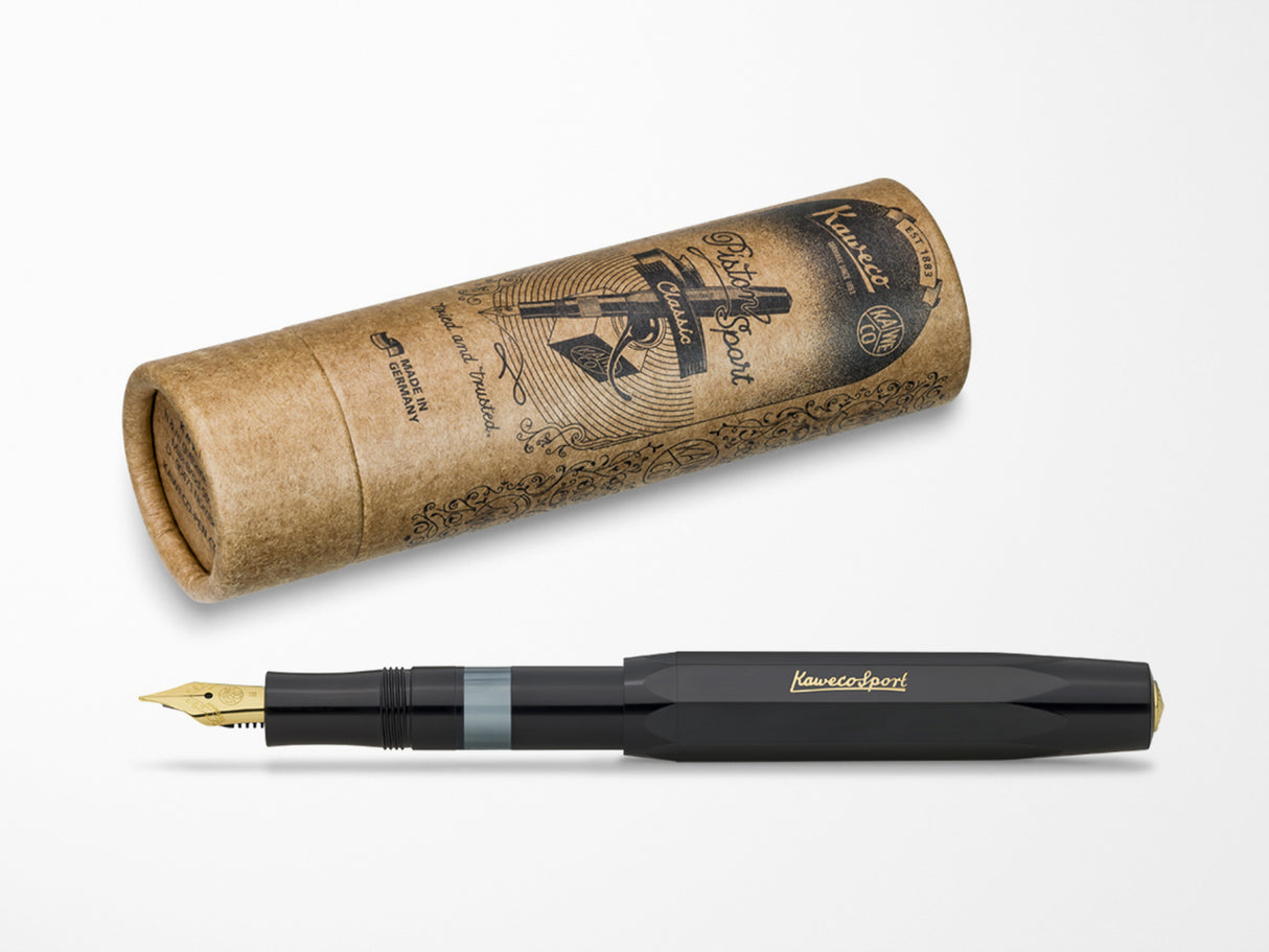 Kaweco PISTON SPORT CLASSIC Black/Gold