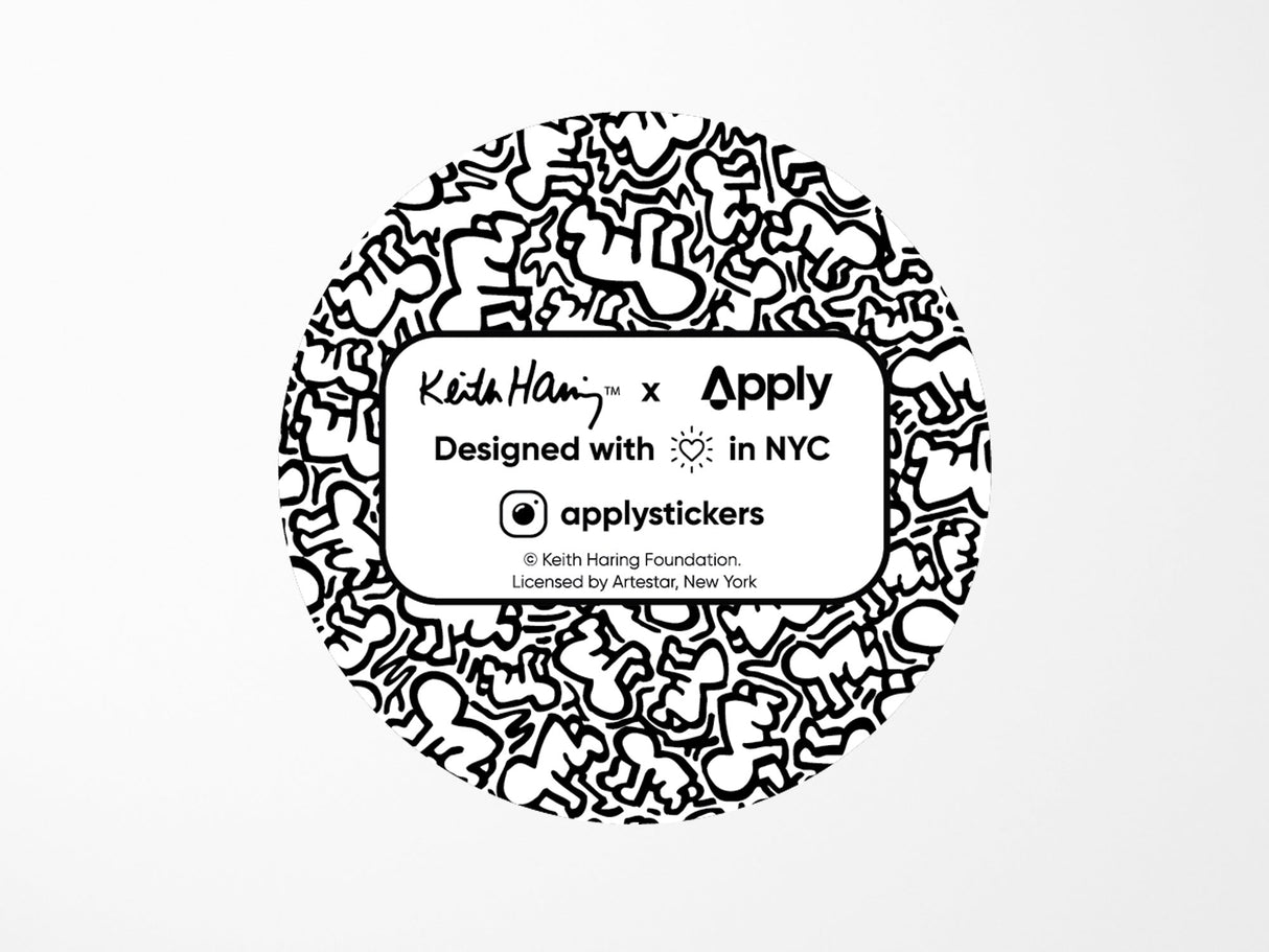 Keith Haring Radiant Baby Vinyl Sticker