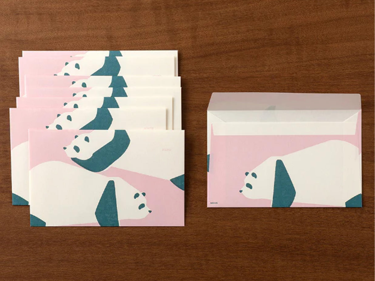 Kimagure Panda Letter Envelopes