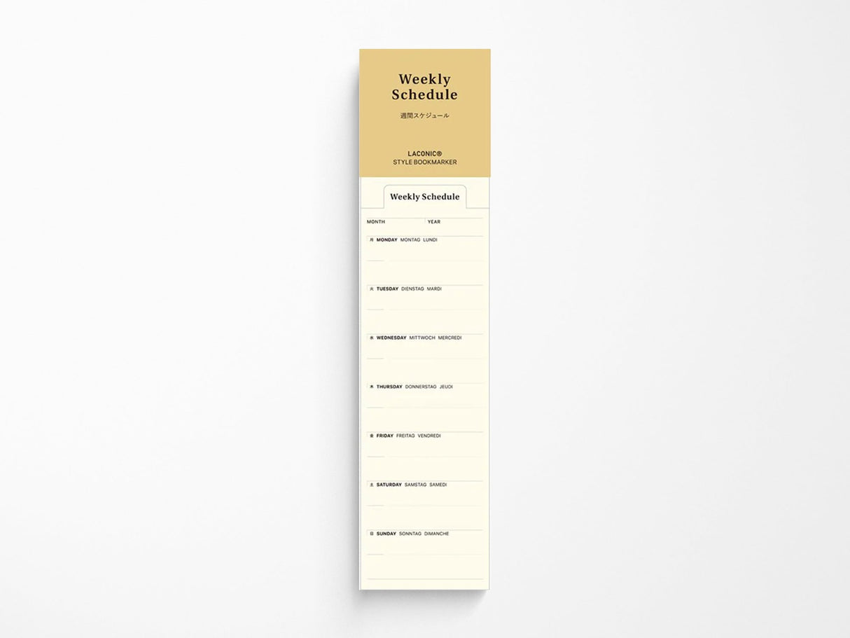 Laconic Style Bookmark