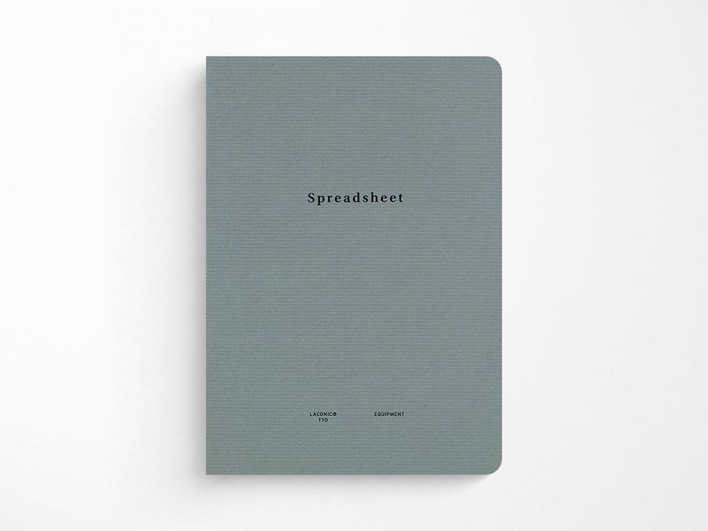 Laconic Style Notebook - Spreadsheet