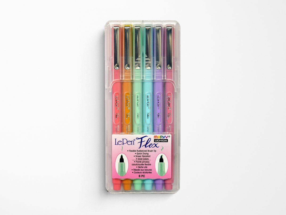 Le Pen Flex Pastel Colors - Set of 6 Pens