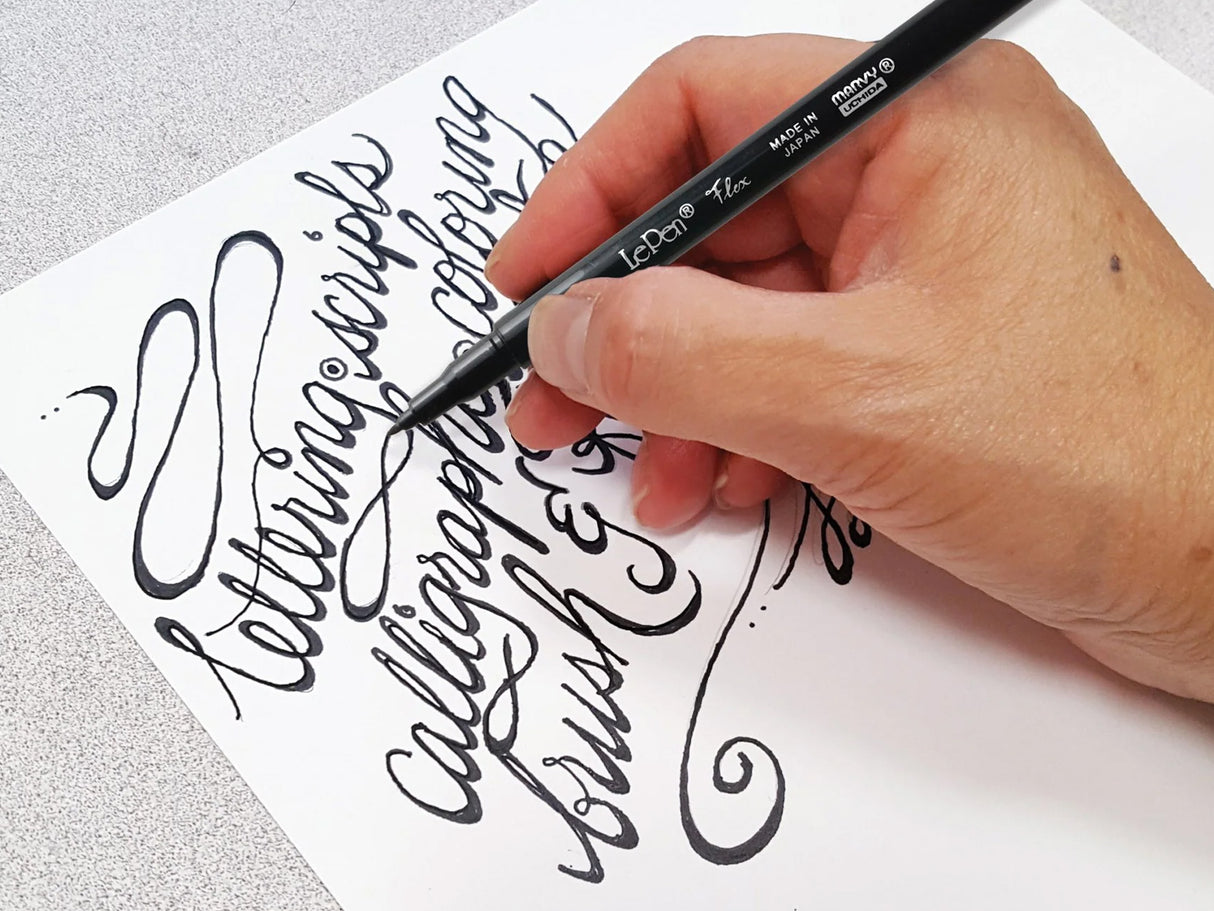 Le Pen Retro Colors Flex - Set of 6 Pens