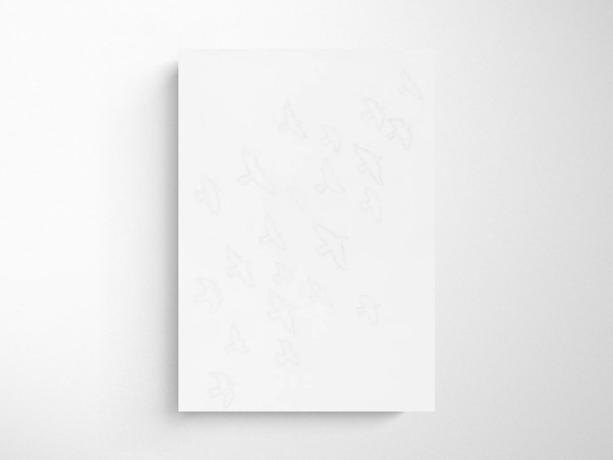 Letter Pad A5 Watermark Birds