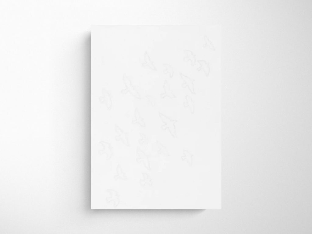 Letter Pad A5 Watermark Birds