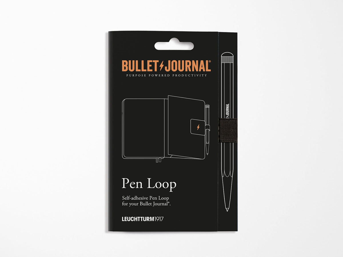 Leuchtturm 1917 Black Bullet Journal Pen Loop – Jenni Bick Custom