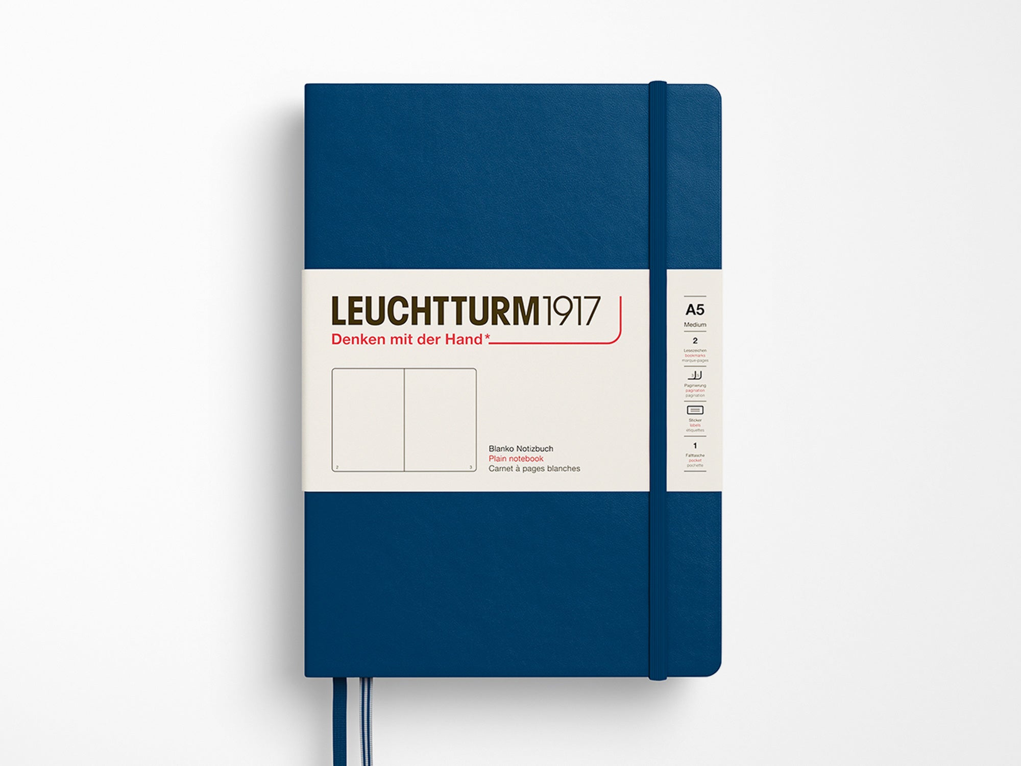 Leuchtturm 1917 Hardcover Notebook - Indigo – Jenni Bick Custom