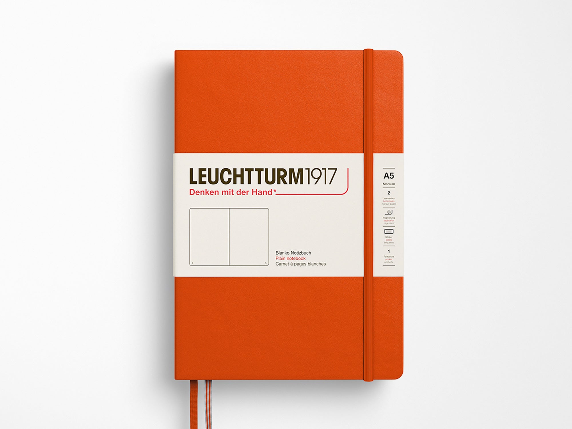 Leuchtturm 1917 Hardcover Notebook - Pumpkin – Jenni Bick Custom