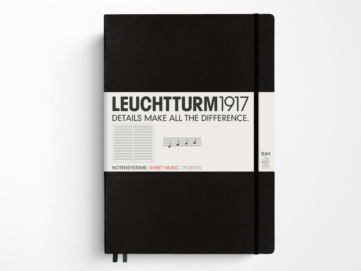 Leuchtturm 1917 Music Notebook with Staves