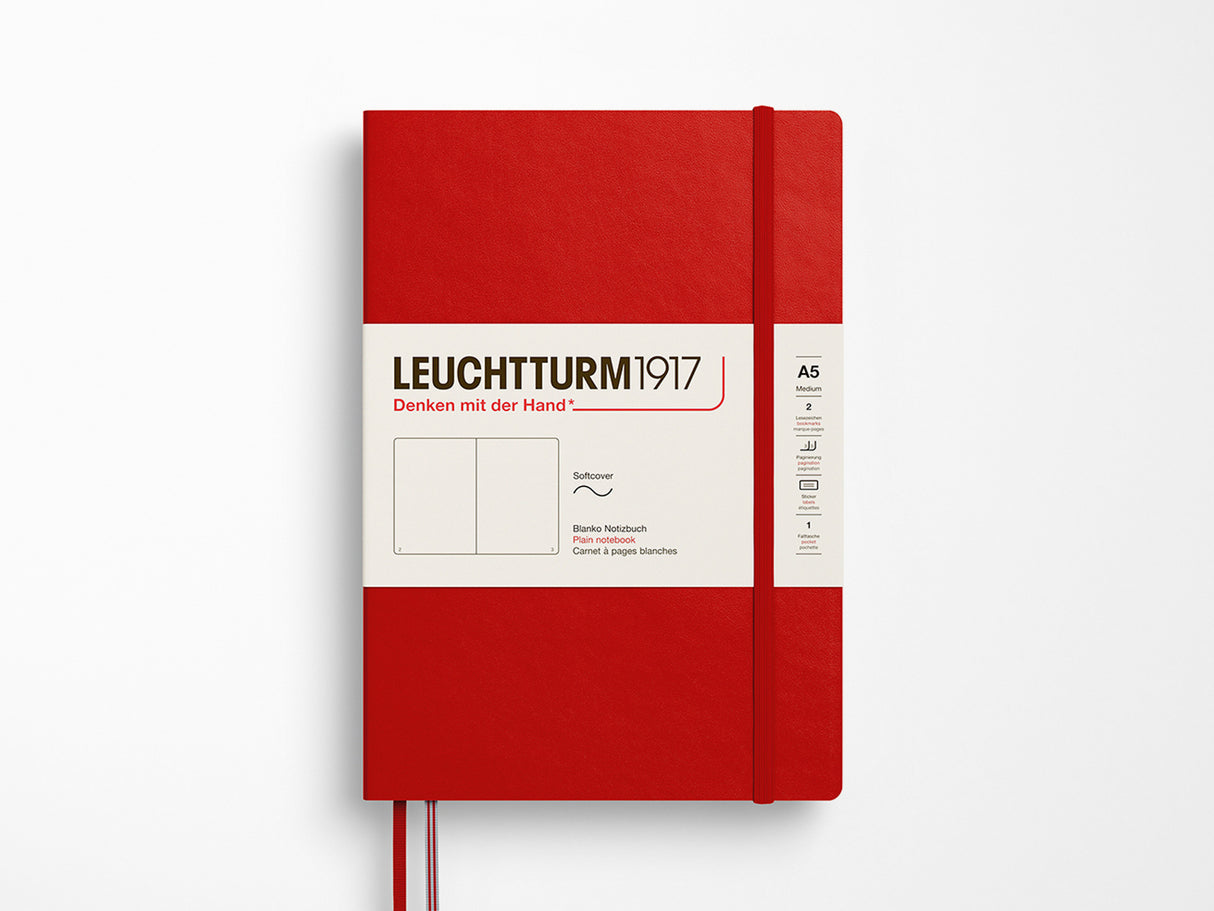 Leuchtturm 1917 Soft Cover Notebook - Cherry