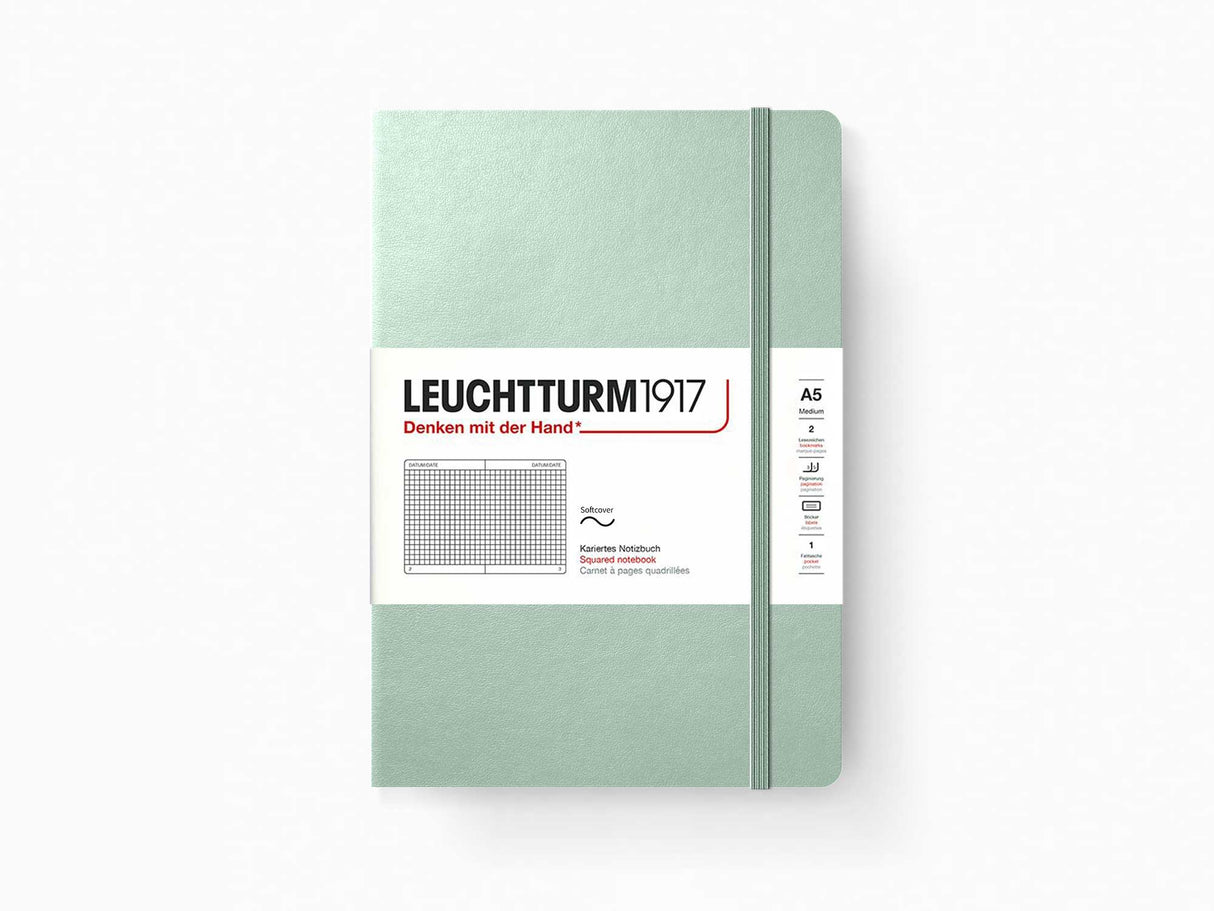 Leuchtturm 1917 Softcover Notebook - Mint Green