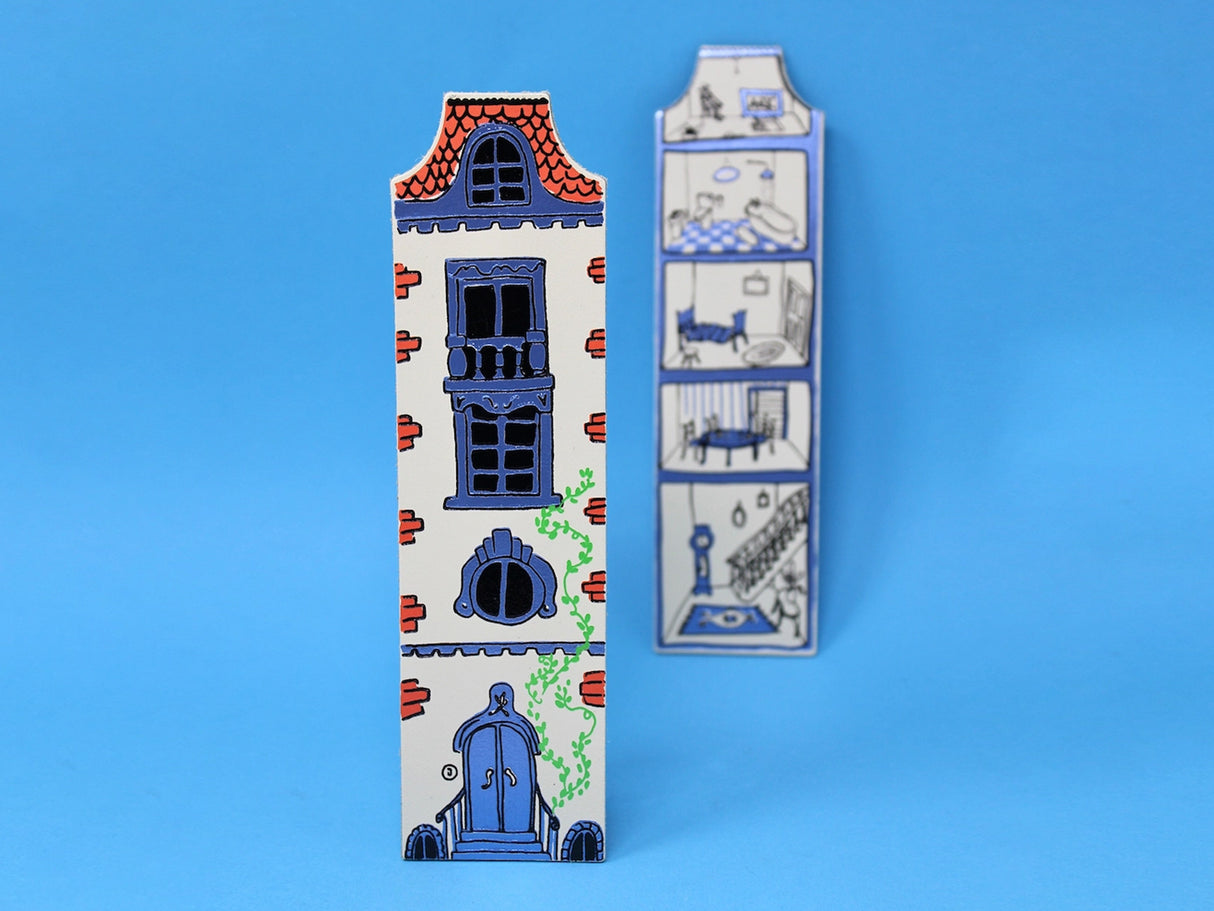 Leather Dolls House Bookmark