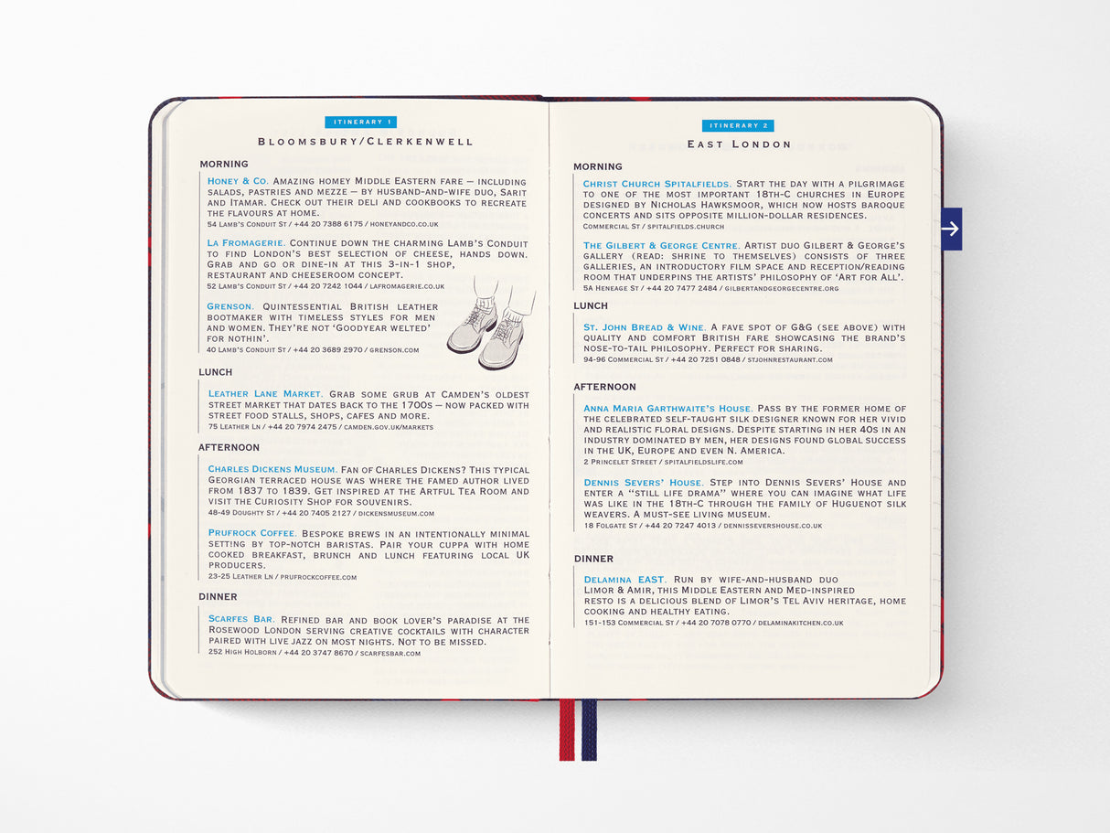 London Travel Guide LUXE x Moleskine